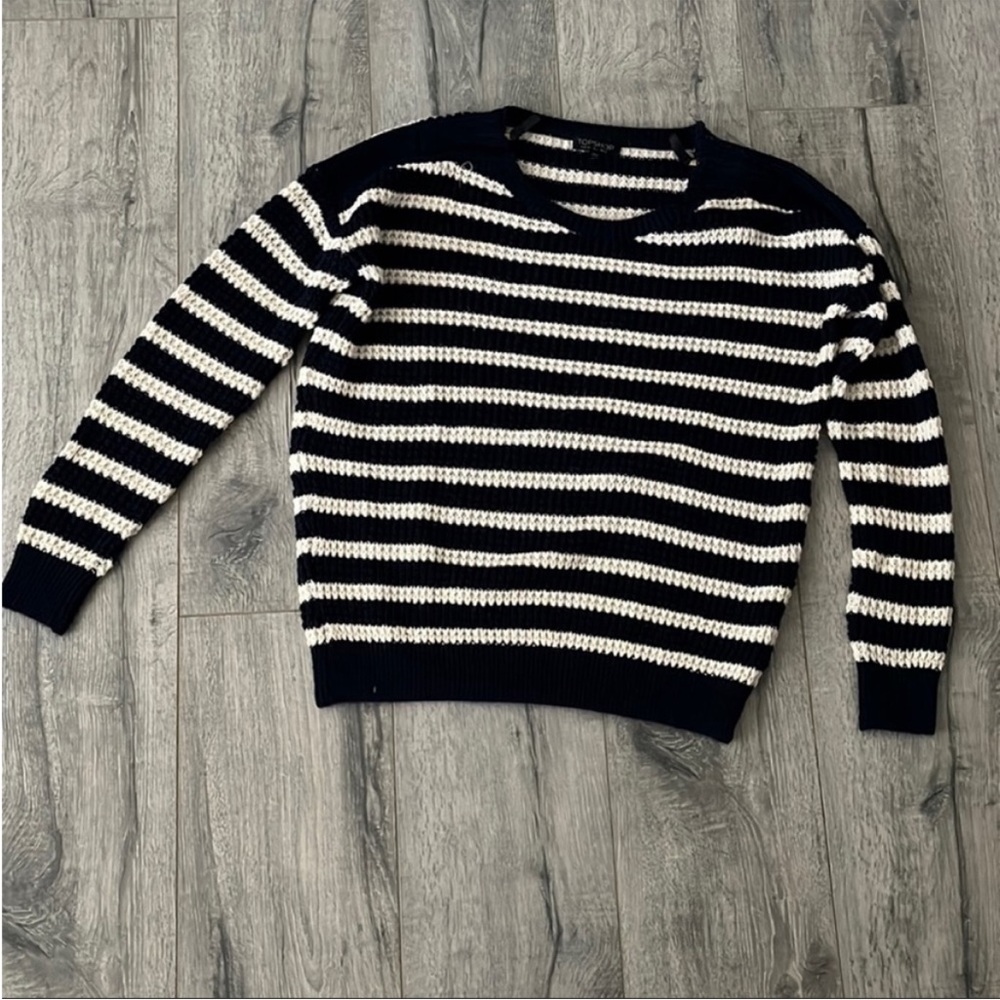 Topshop cable knit sweater